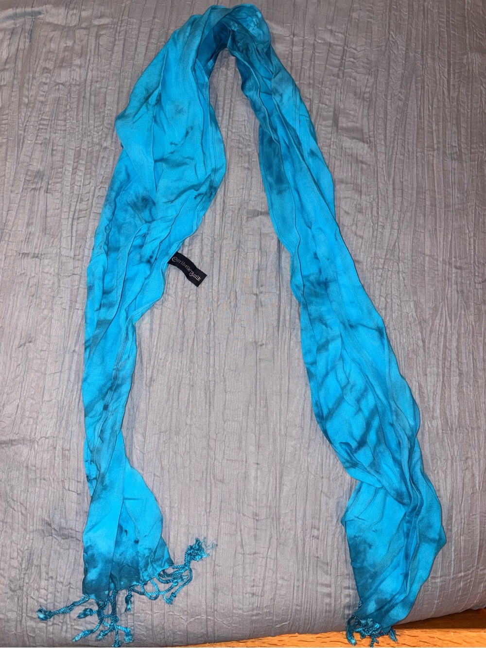 Caribelle Batik Lightweight Turquoise Scarf